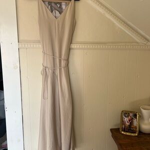 Banana Republic Cream Maxi Dress